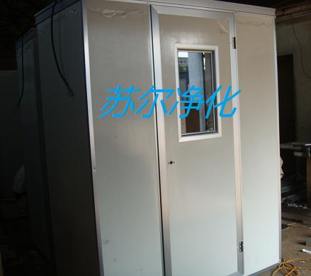 彩钢板双人双吹风淋室